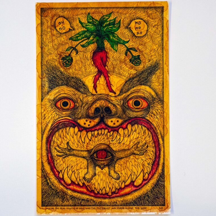 i. Maybe the real Mouth of Hell was the internet we made along the way